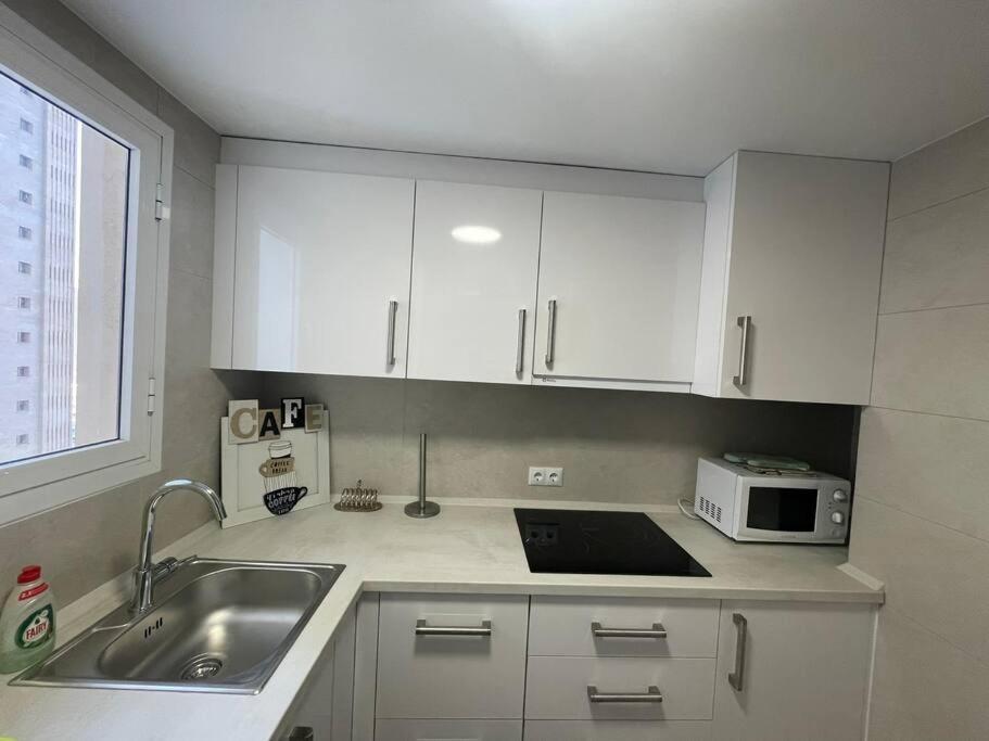 Appartement Centro Primera Linea Con Piscina à Benidorm Extérieur photo
